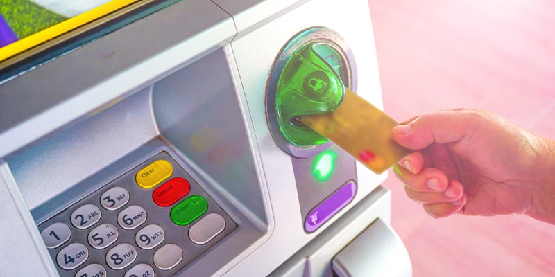 多数の銀行口座から即時入金が可能